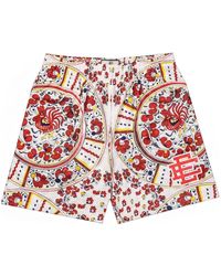 Eric Emanuel - Ee Basic Shorts Met Print - Lyst