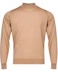 John Smedley - Harcourt Mock-Neck Sweater - Lyst