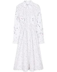 PS by Paul Smith - Floral-pattern Shirt Dress - Lyst