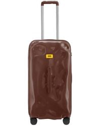 Crash Baggage - Medium Trunk Dented-Effect Four-Wheel Suitcase - Lyst