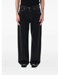 ICON DENIM - Will Star-Embroidered Logo-Patch Jeans - Lyst