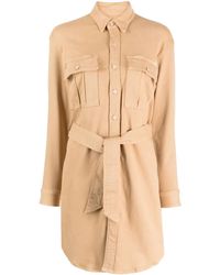 Mother - The Cadet ベルテッド ミニドレス - Lyst