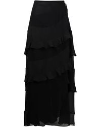 Amir Slama - Maxi-Rok Met Ruches - Lyst