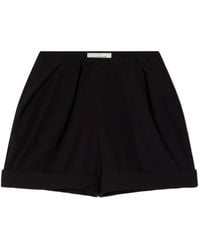 Lanvin - Short Zippé À Pinces - Lyst