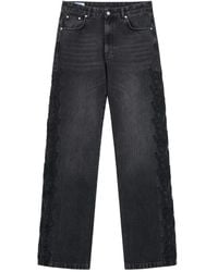 ROUGH - High-Waisted Straight-Leg Jeans - Lyst