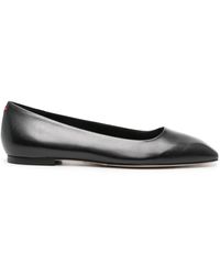 Aeyde - Ida leather ballerina shoes - Lyst