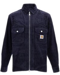 Carhartt - Camicia Reynold Con Zip E Tasche Ad Aletta - Lyst