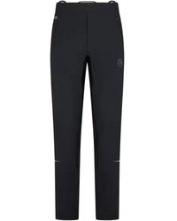 La Sportiva - Logo-Print Trousers - Lyst