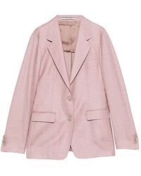 Tagliatore - Parigi Button Single-Breasted Blazer - Lyst