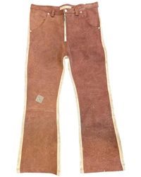 SEKRIT - Patchwork Flared Jeans - Lyst