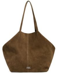 Bimba Y Lola - Large Suede Shopper Bag - Lyst