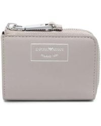 Emporio Armani - Cartera con sello del logo - Lyst