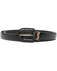 Saint Laurent - Signature Buckle Belt - Lyst