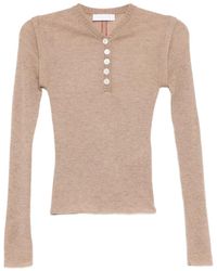 CUDDLEUP - V-Neck T-Shirt - Lyst