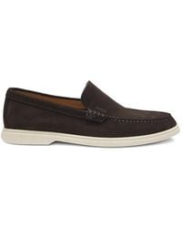BOSS - Mocassini Con Cuciture - Lyst
