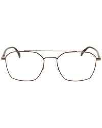 Elasta - Rectangle-Frame Glasses - Lyst