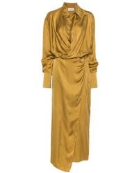 ANDAMANE - Paloma Long-Sleeve Maxi Dress - Lyst