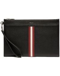 Bally - Clutch Con Zip - Lyst