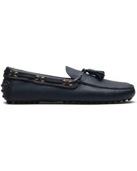 Car Shoe - Tassel-detail Leather Boat Shoes - Lyst