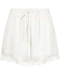 Zimmermann - Alight Cotton Shorts - Lyst