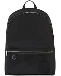 KARL LAGERFELD - Logo-Patch Backpack - Lyst