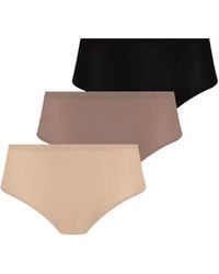 Chantelle - Shorty Seamless Stretch Briefs (Set Of Three) - Lyst