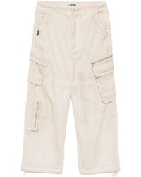 Izzue - Cargohose Mit Weitem Bein - Lyst