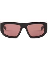 Prada - Sunglasses With Triangle Logo - Lyst