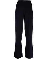 Chinti & Parker - Elasticated-waistband Wide-leg Track Pants - Lyst