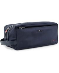 Kiton - Logo-Plaque Side-Handle Clutch Bag - Lyst