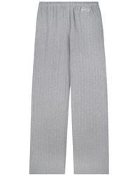 Sporty & Rich - Logo-Patch Trousers - Lyst