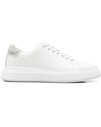 Calvin Klein - レザースニーカー - Lyst