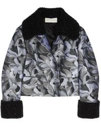Dries Van Noten - Floral-Jacquard Jacket - Lyst