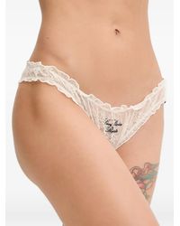 ROTATE BIRGER CHRISTENSEN - Culotte En Dentelle Brodée - Lyst
