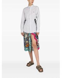 1/OFF - Check Tie Dress - Lyst