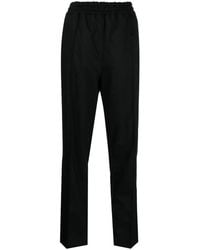 Philosophy Di Lorenzo Serafini - Elastic-Waist Wool Trousers - Lyst