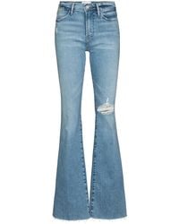 FRAME - Le High Flared Jeans - Lyst