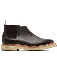 Thom Browne - Ankle Boot With Logo - Lyst