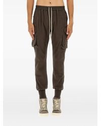 Rick Owens - Drawstring Cargo Pants - Lyst