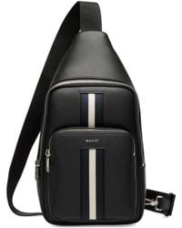 Bally - Sling Leather Backpack - Lyst