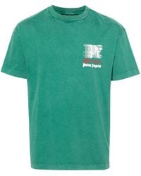 Palm Angels - X Moneygram T-Shirt Met Print - Lyst