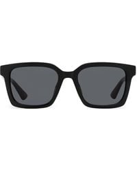 Gucci - Occhiali Da Sole Squadrati Con Logo - Lyst