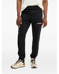 adidas - Terrex Multi Logo-Print Track Pants - Lyst