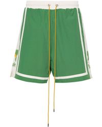 Rhude - Pantalones cortos de deporte con diseño colour block - Lyst