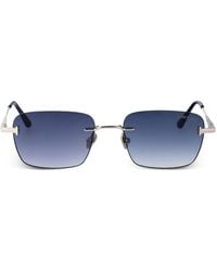 Tom Ford - Jake Rectangle-Frame Sunglasses - Lyst