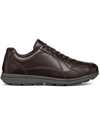 Geox - Spherica Ec12 Lace-Up Leather Sneakers - Lyst