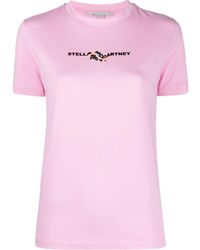 Stella McCartney - T-shirt à logo imprimé - Lyst