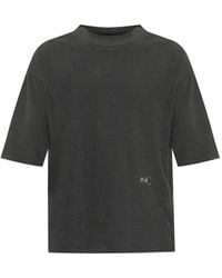 Maison Margiela - Logo-Print Cotton T-Shirt - Lyst