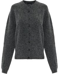 A.P.C. - Brushed Button-Up Cardigan - Lyst
