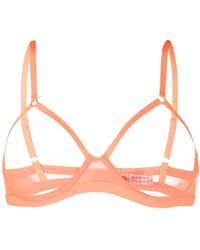Maison Close - Corps À Corps Neon Cut-Out Bra - Lyst